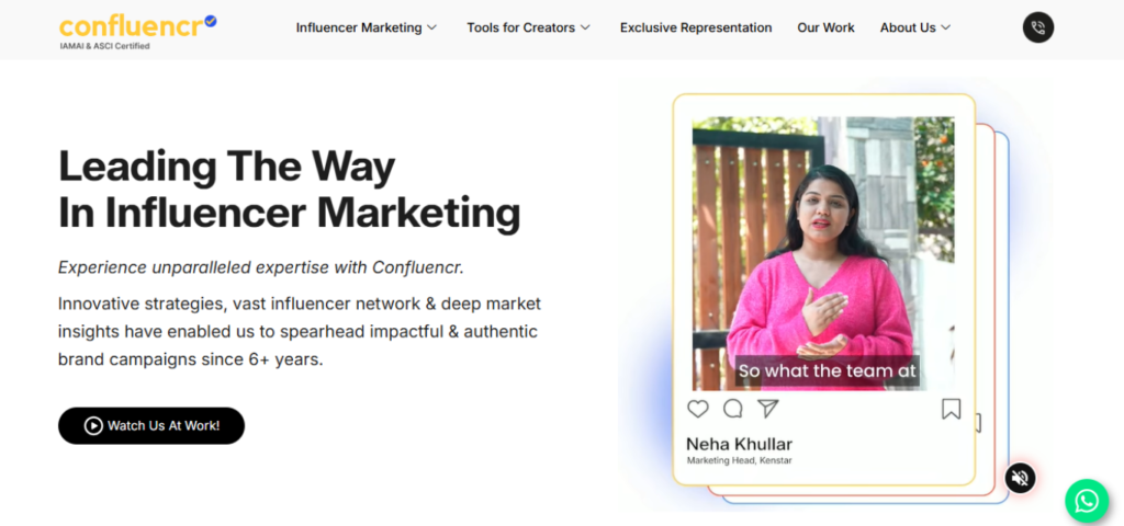 confluencr - influencer marketing agency