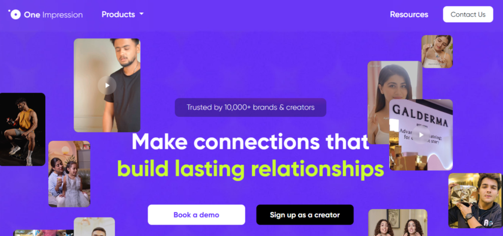 one impression - influencer marketing agency